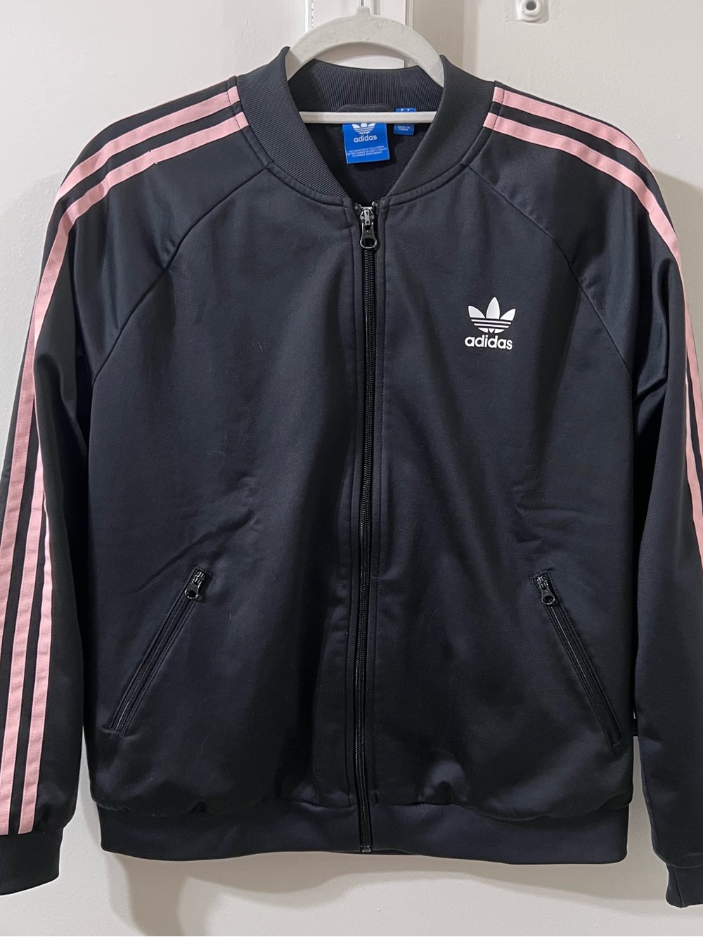 Adidas Track Jacket - Cute Print at the Back
